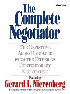 cover image of The Complete Negotiator